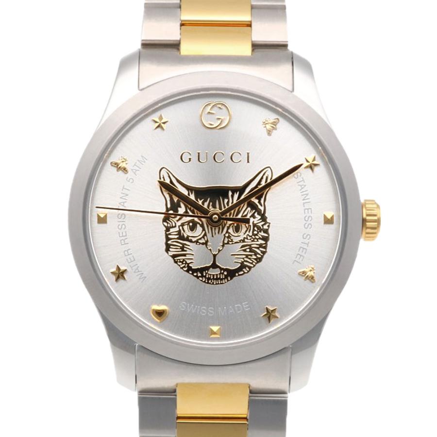 グッチ Gタイムレス 腕時計 時計 ステンレススチール YA1264074(126.4) クオーツ メンズ 1年保証 GUCCI  中古 GUCCI（グッチ） Gタイムレス 腕時計 ステンレススチール YA1264074