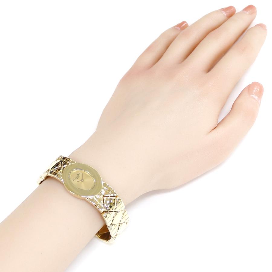 クリスチャンディオール レディディオール 腕時計 時計 18金 K18