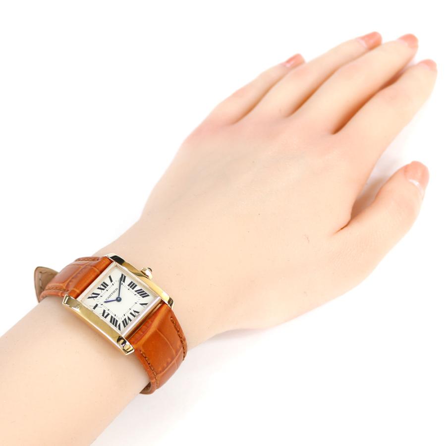 Cartier カルティエ タンクフランセーズ 腕時計 時計 18金 K18