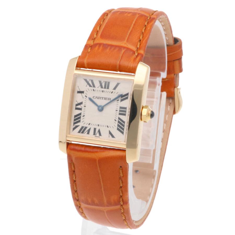 Cartier 時計　18K Cartier カルティエ タンクフランセーズ 腕時計 時計 18金 K18