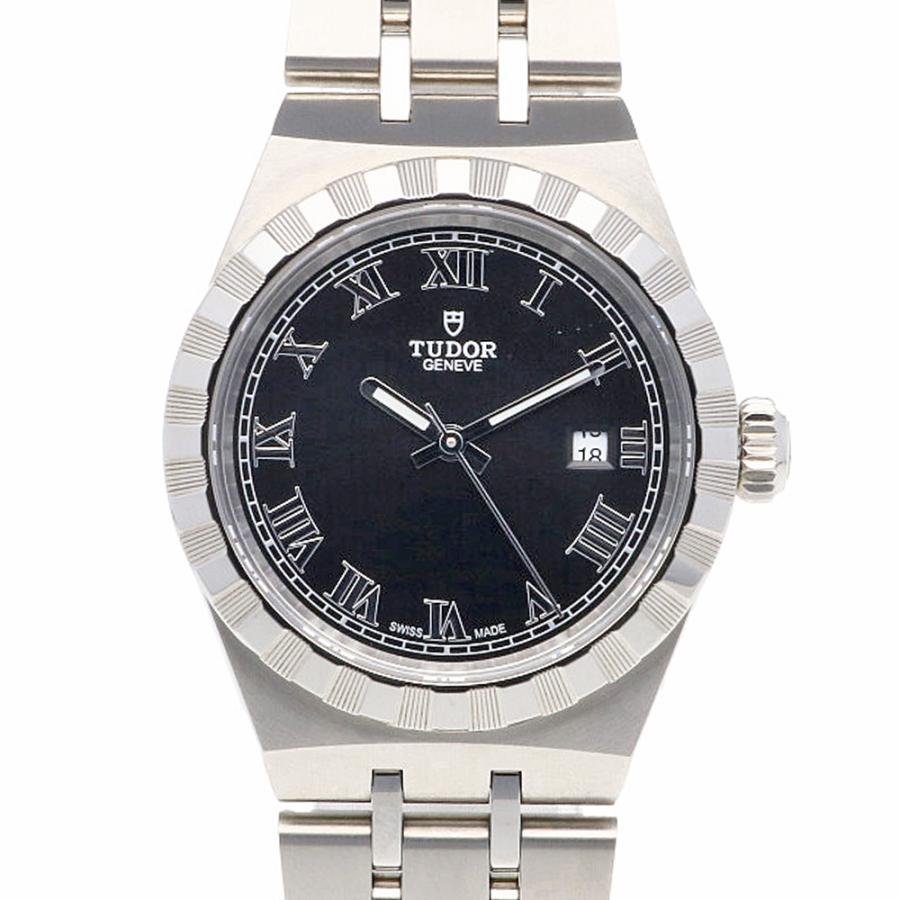 チュードル ロイヤル 腕時計 時計 ステンレススチール 28300 自動巻き レディース 1年保証 TUDOR  中古 TUDOR（チューダー） チュードル ロイヤル 腕時計 時計 ステンレス