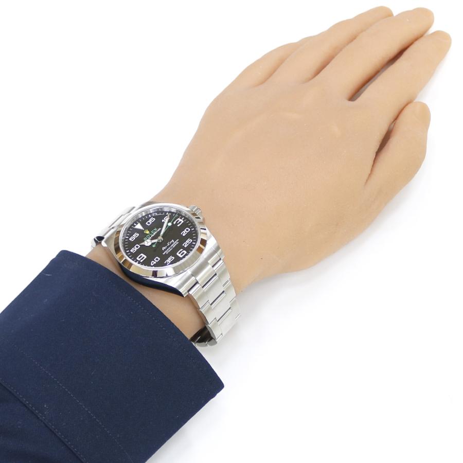 ロレックス エアキング 腕時計 時計 ステンレススチール 126900 自動巻き メンズ 1年保証 ROLEX 中古 美品｜rk-y｜02