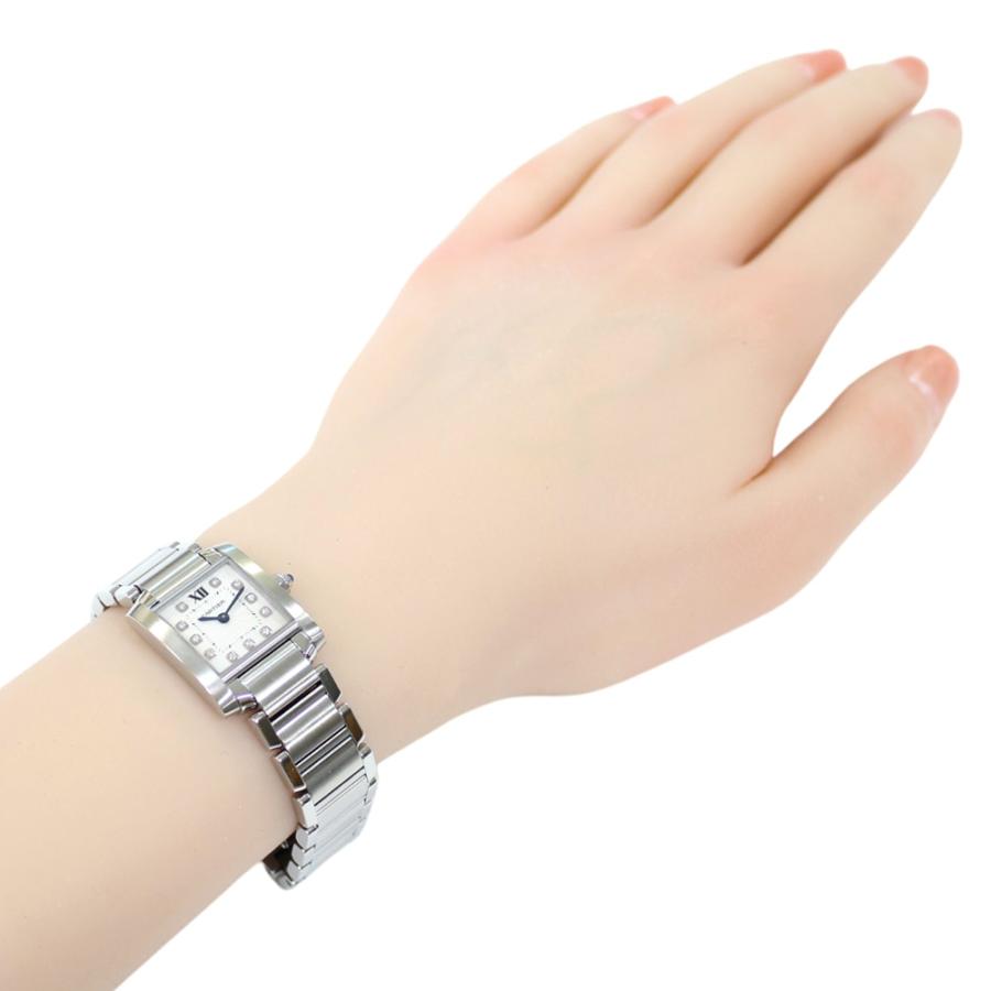 AB477 カルティエ Cartier タンクフランセーズSM 3217 Cartier（カルティエ） タンクフランセーズ SM 腕時計 時計 ステンレス