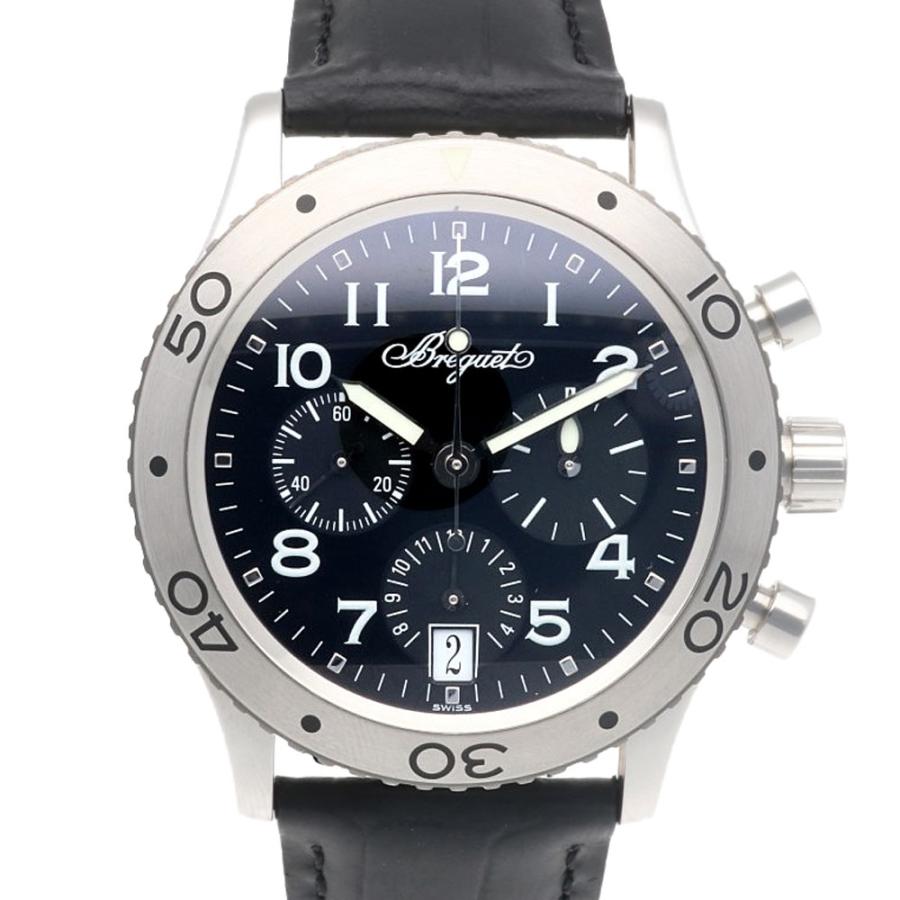 ブレゲ Breguet 3820 トランスアトランティック タイプ XX デイト クロノグラフ 自動巻き メンズ 良品 _903286 ブレゲ（BREGUET） トランスアトランティック タイプXX 腕時計 時計