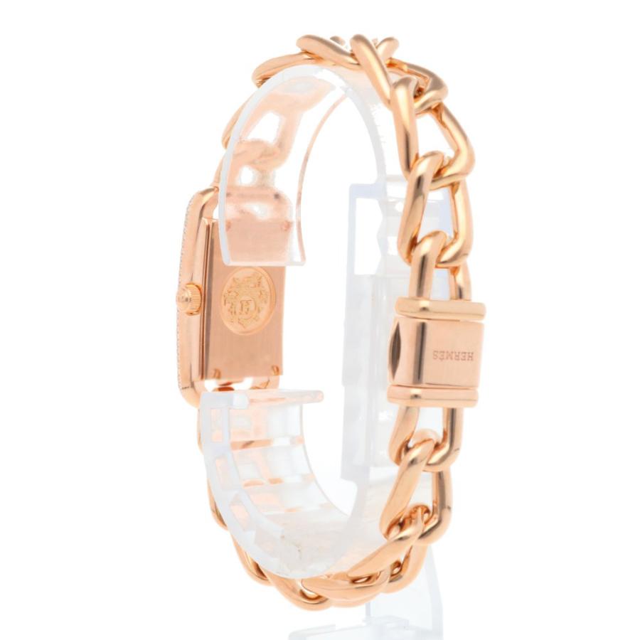 HERMES エルメス ナンタケット 腕時計 時計 18金 K18ピンク