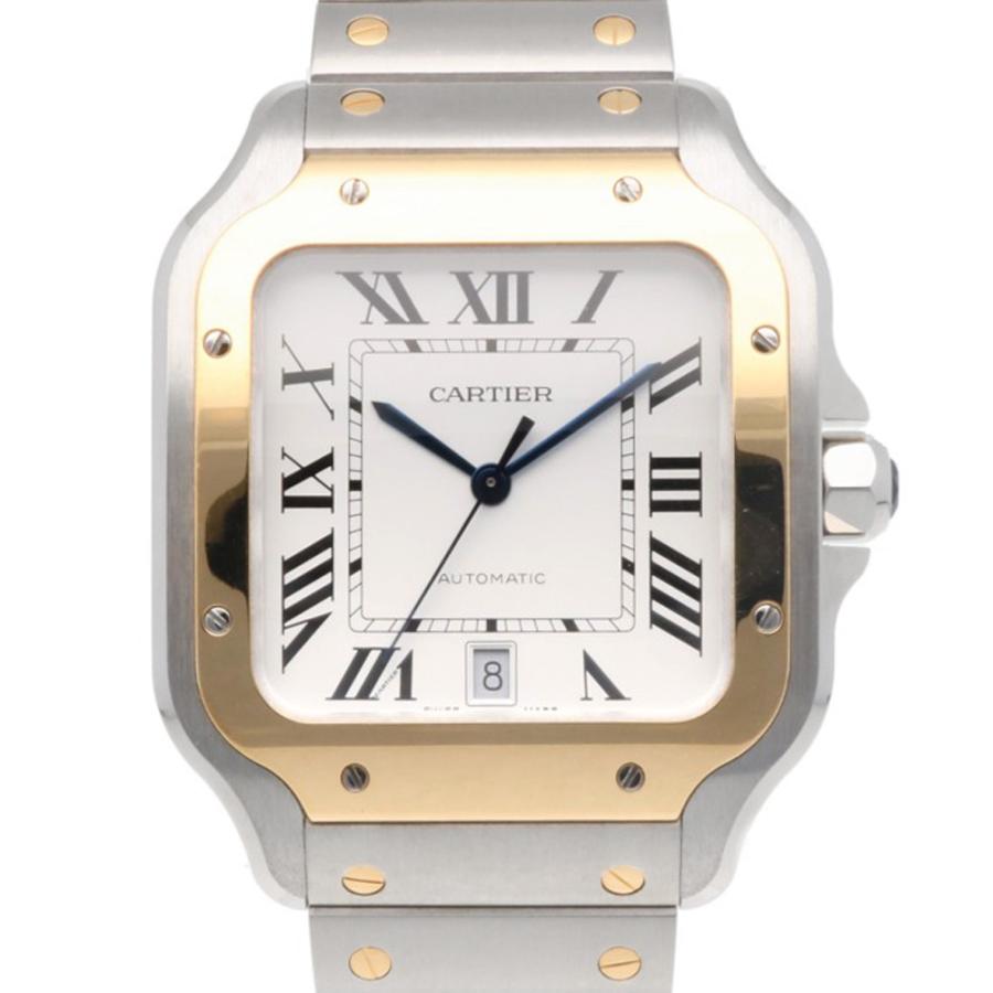 カルティエ サントス 腕時計 時計 ステンレススチール 4072911531DY 自動巻き メンズ 1年保証 CARTIER  中古 Cartier（カルティエ） サントス 腕時計 時計 ステンレススチール