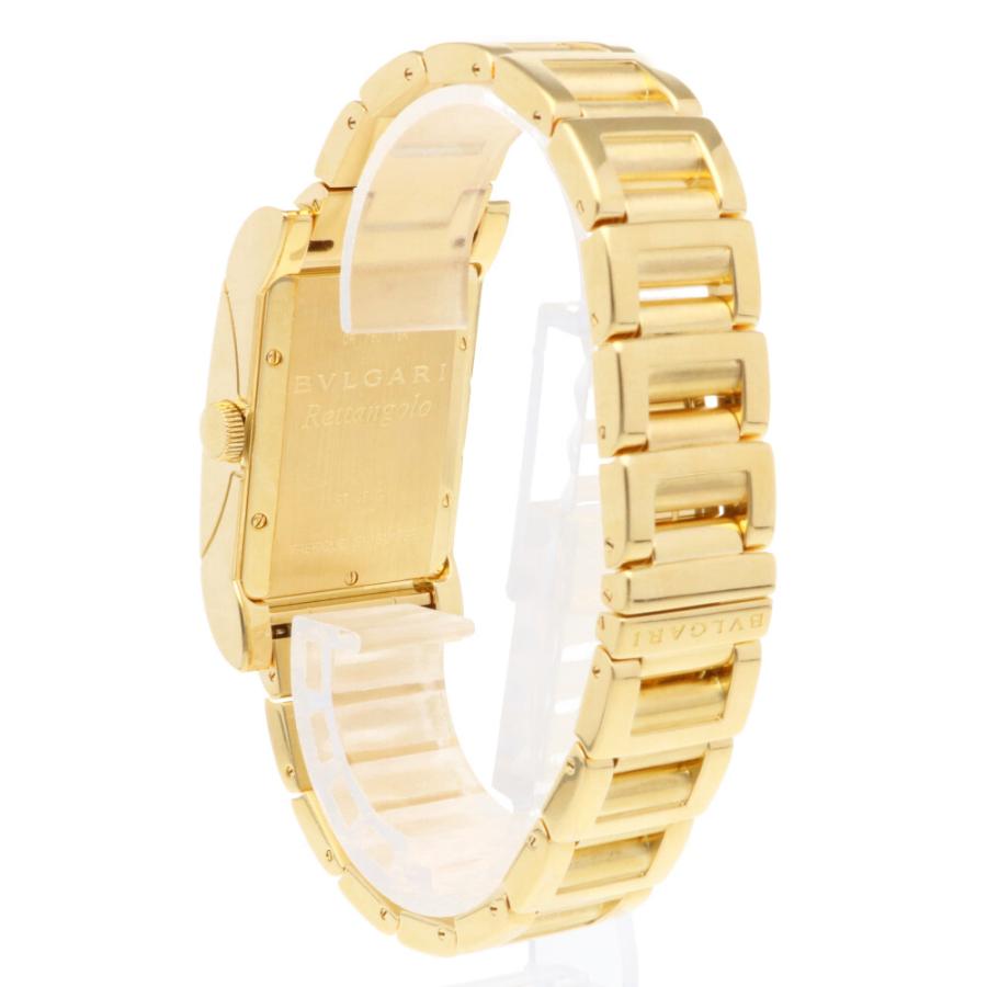 BVLGARI ブルガリ レッタンゴロ 腕時計 時計 18金 K18イエロー BVLGARI ブルガリ レッタンゴロ 腕時計 時計 18金 K18イエロー