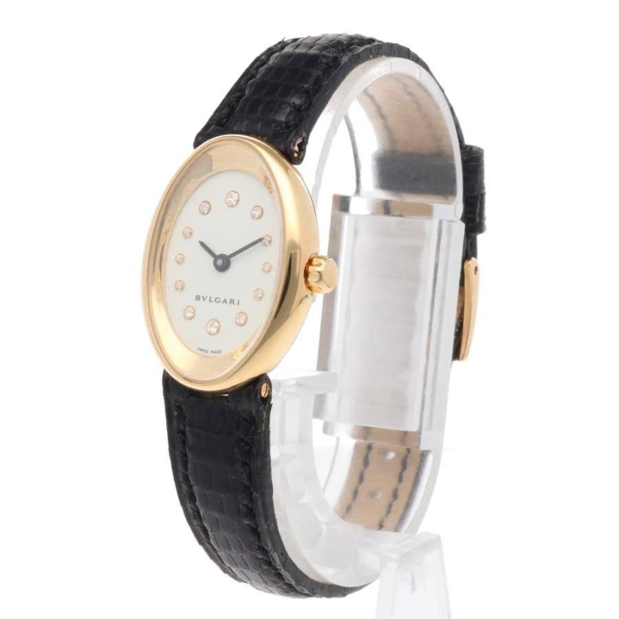 ブルガリ 【BVLGARI】 オーバル OV27G レディース ホワイト K18イエローゴールド 腕時計 時計 OVAL WHITE K18YG ダイヤモンドベゼル【中古】 楽天市場】ブルガリ オーバル 腕時計 時計 ブルガリ 18金 OV27G