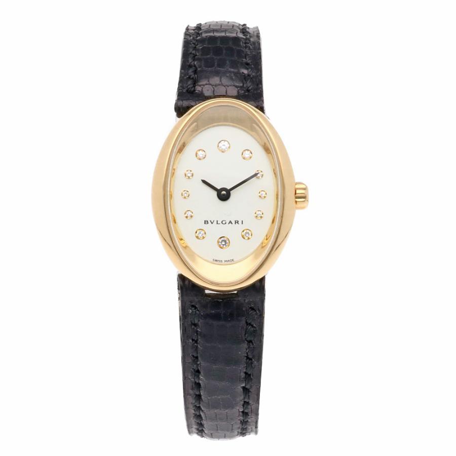 ブルガリ 【BVLGARI】 オーバル OV27G レディース ホワイト K18イエローゴールド 腕時計 時計 OVAL WHITE K18YG ダイヤモンドベゼル【中古】 楽天市場】ブルガリ オーバル 腕時計 時計 ブルガリ 18金 OV27G