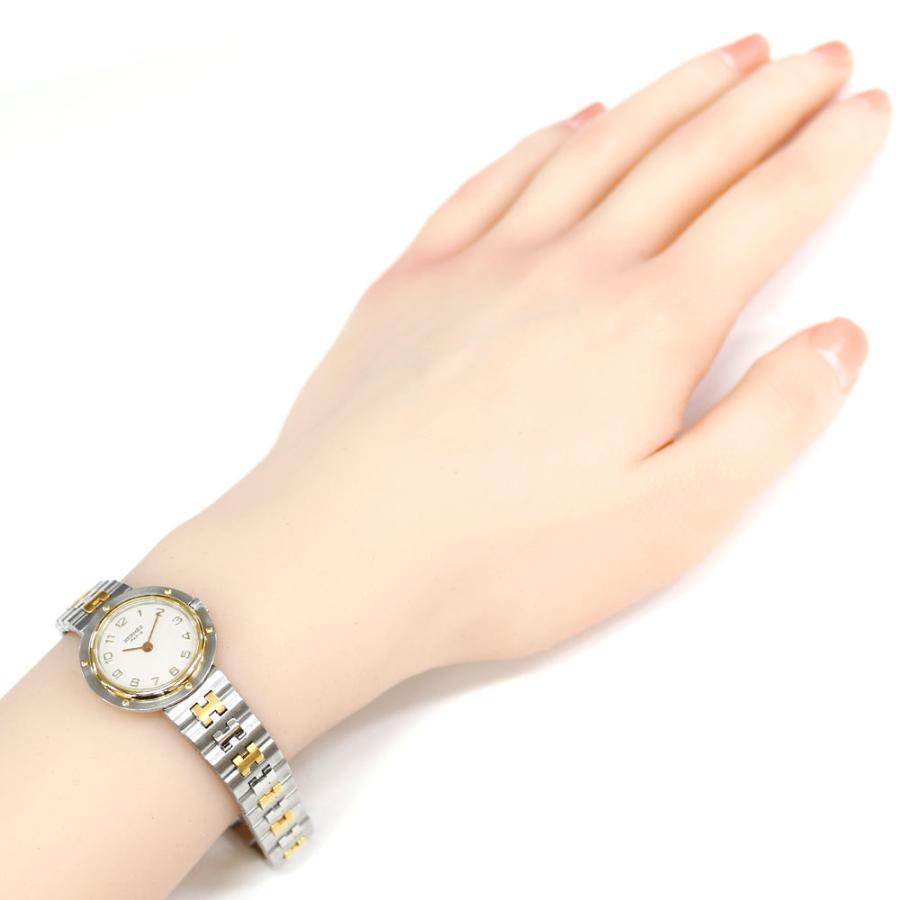 稼働品　HERMES Olympia エルメス　オリンピア　レディース時計 HERMES エルメス オリンピア 腕時計 時計 ステンレススチール