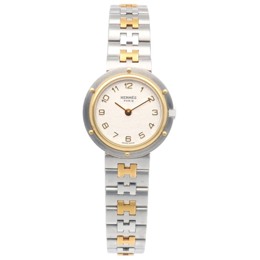 稼働品　HERMES Olympia エルメス　オリンピア　レディース時計 HERMES エルメス オリンピア 腕時計 時計 ステンレススチール