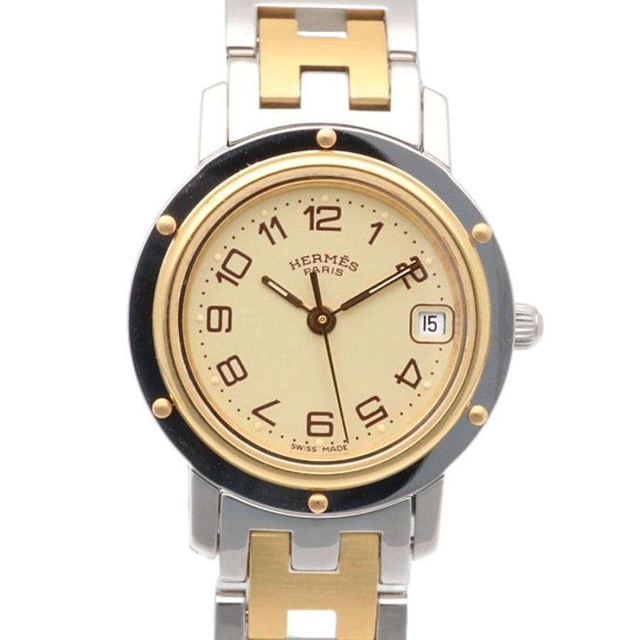 ◆エルメス◆クリッパー◆バックル◆中留◆CL4.210◆CL4.220◆F-S HERMES（エルメス） クリッパー 腕時計 ステンレススチール CL4.220
