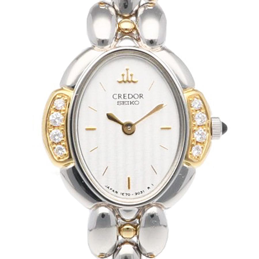 SEIKO 、 CREDOR、 クレドール、 1E70-3040、18KT CREDOR クレドール セイコー 腕時計 時計 ステンレススチール 1E70