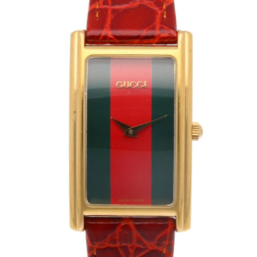 GUCCI グッチ シェリーライン 腕時計 時計 GP 2600M クオーツ ユニ  