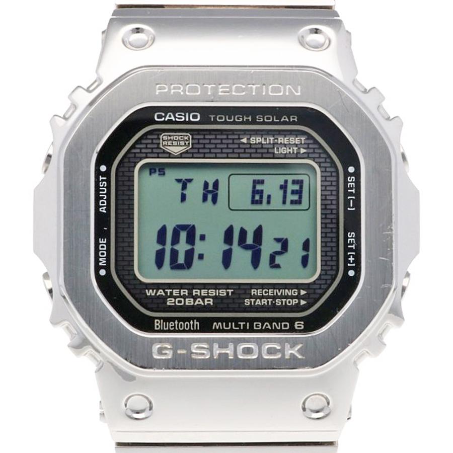 ジーショック 腕時計 時計 ステンレススチール GMW-B5000 ソーラー電波 