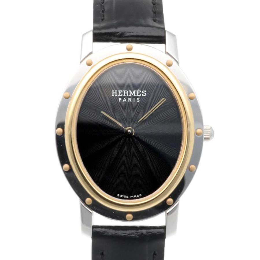 HERMES（エルメス） クリッパーオーバル 腕時計 ステンレススチール