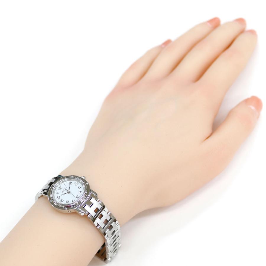 エルメス レディース 腕時計 クリッパー CL4.210 シルバー 8357 HERMES エルメス クリッパー 腕時計 時計 ステンレススチール CL4.210