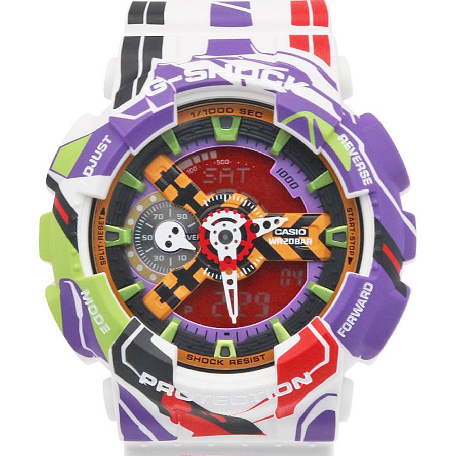 カシオ 腕時計 時計 ステンレススチール GA-110EVA30-7AJR クオーツ メンズ 1年保証 CASIO  中古 CASIO（カシオ） 腕時計 ステンレススチール GA-110EVA30-7AJR