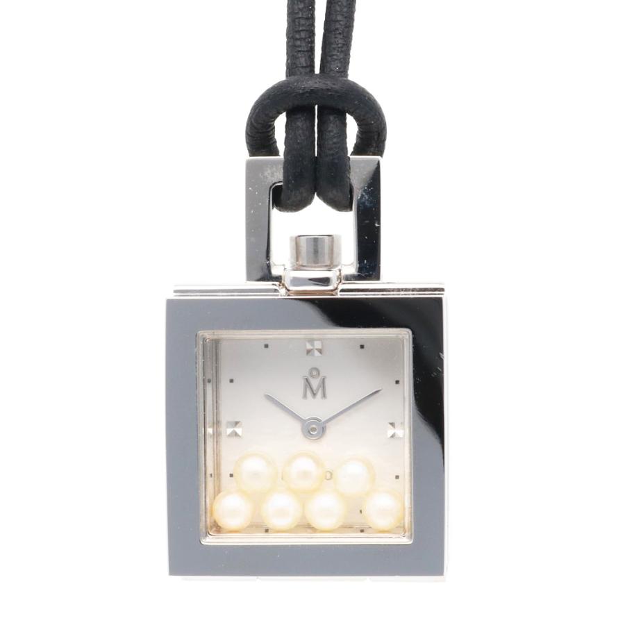 MIKIMOTO ミキモト 懐中時計 ステンレススチール クオーツ