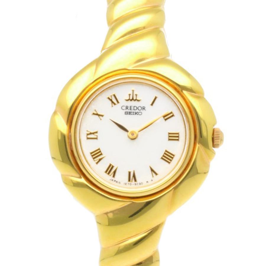 CREDOR 18kt+SS クォーツ 腕時計 ゴールド 金 メンズ CREDOR SEIKO ゴールド 腕時計 金 18K