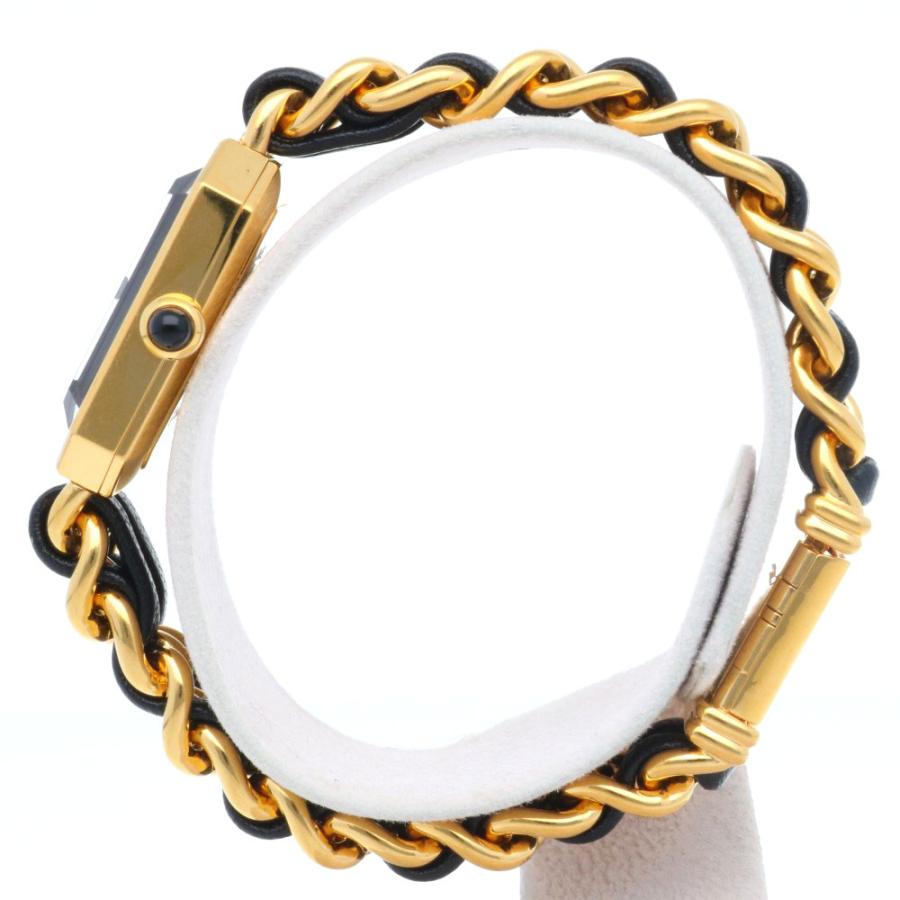 シャネル プルミエール M 腕時計 時計 GP H0001 クオーツ レディース 1年保証 CHANEL  中古 CHANEL（シャネル） プルミエール M 腕時計 時計 GP H0001 クオーツ