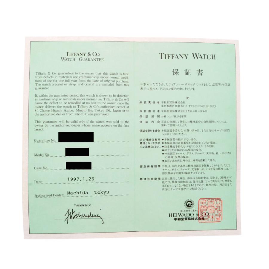 TIFFANY&Co.（ティファニー） ティソロ 腕時計 時計 18金 K18イエロー