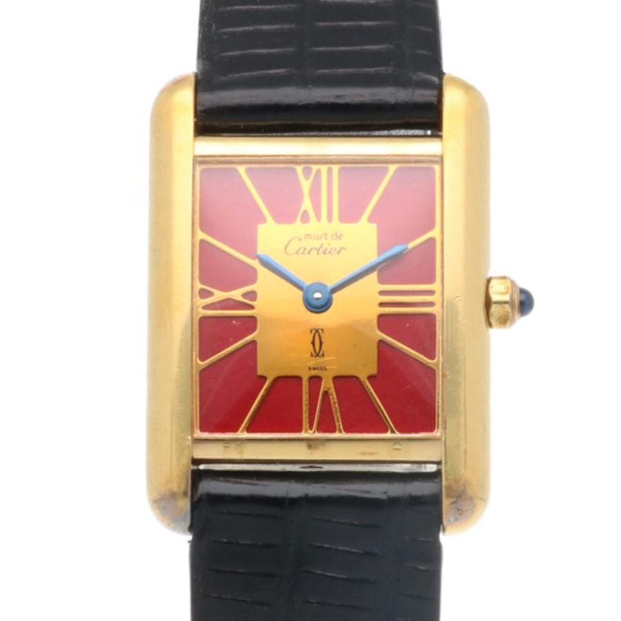 Cartier カルティエ マストタンク ヴェルメイユ 腕時計 時計 GP 366001  