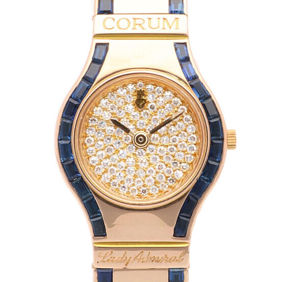 CORUM コルム レディ アドミラル 腕時計 18金 K18ピンクゴールド 30 