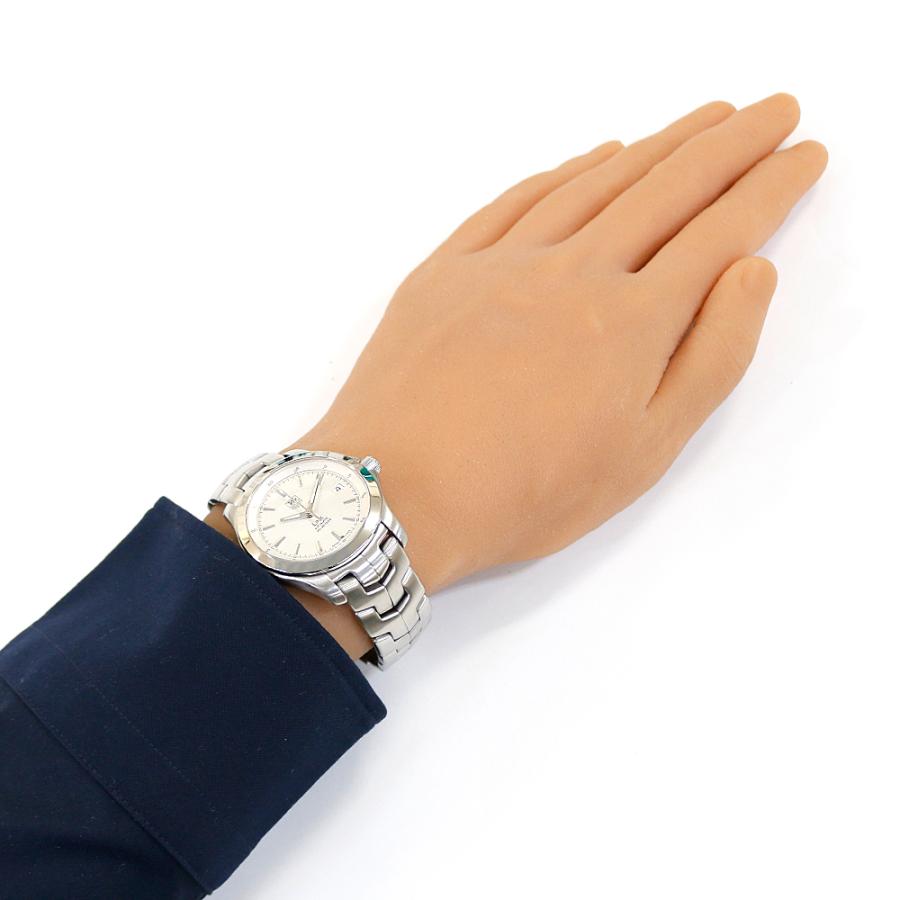 タグホイヤー リンク 腕時計 時計 ステンレススチール WJF2111 自動巻き メンズ 1年保証 TAG HEUER 中古 美品｜rk-y｜02