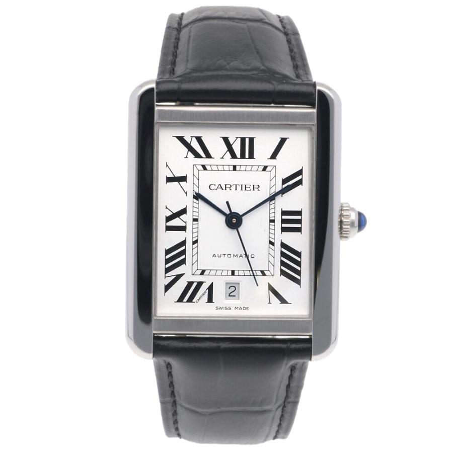 カルティエ タンクソロ XL 腕時計 時計 ステンレススチール 3800 自動巻き メンズ 1年保証 CARTIER 中古｜rk-y｜08