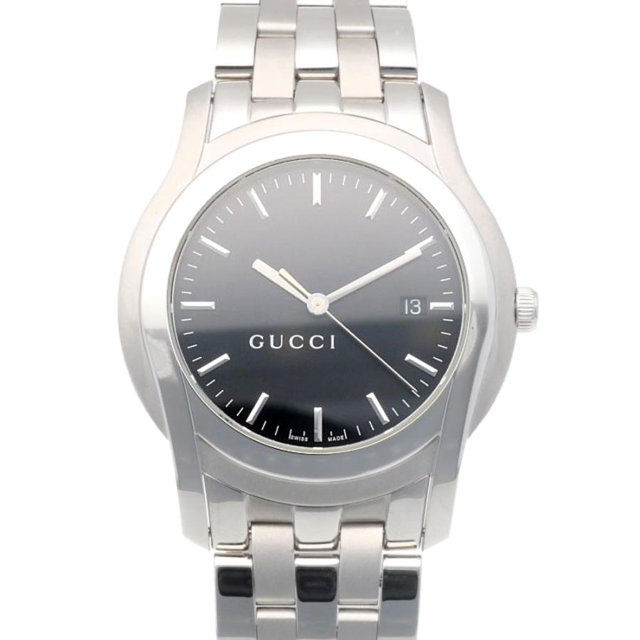 グッチ 腕時計 時計 ステンレススチール 5500XL クオーツ メンズ 1年保証 GUCCI  中古 GUCCI（グッチ） 腕時計 時計 ステンレススチール 5500XL クオーツ