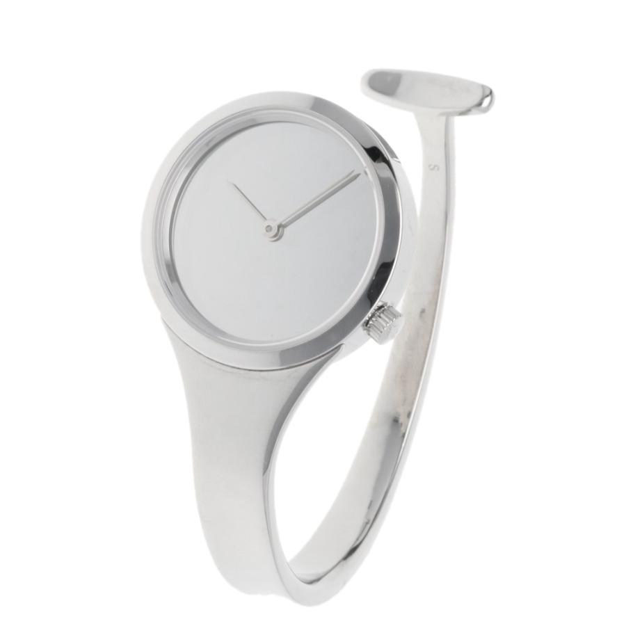 ジョージジェンセン　ミラーダイヤル シルバー　レディース腕時計　稼働品 ジョージジェンセン ヴィヴィアンナ 腕時計 ステンレススチール