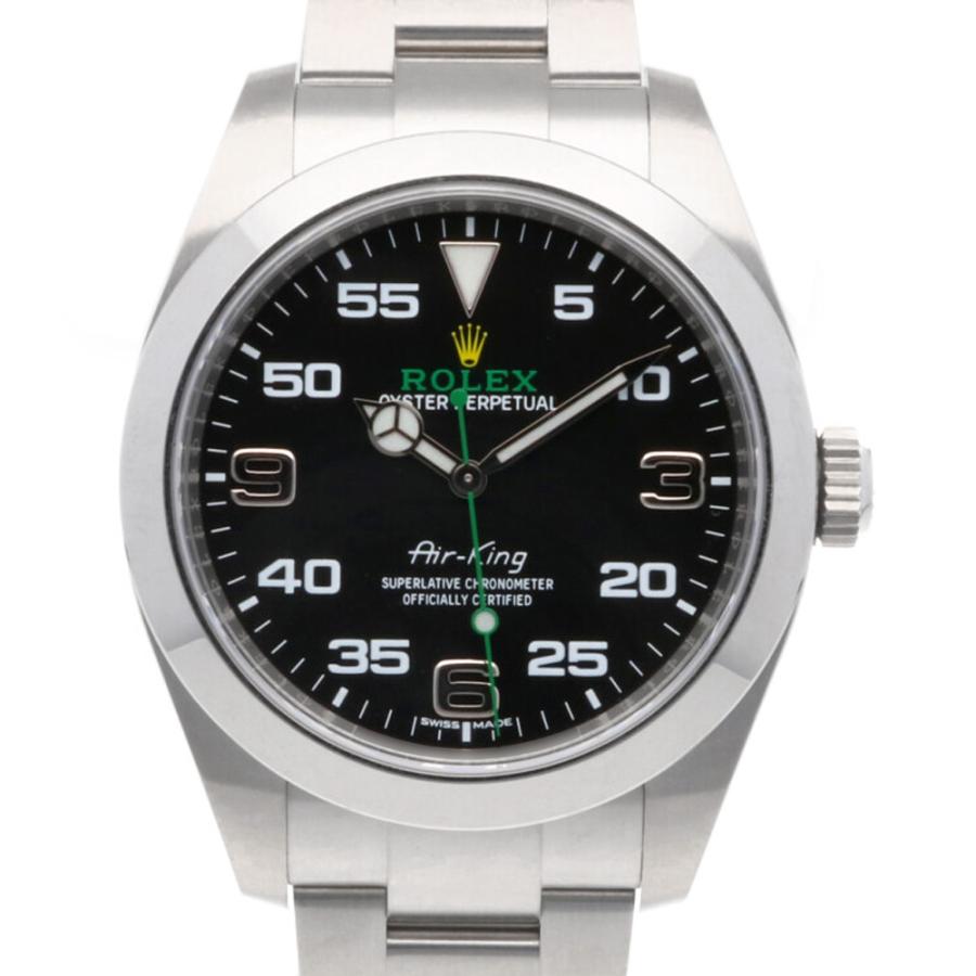 ROLEX（ロレックス） エアキング SS 腕時計 ランダム アラビア数字