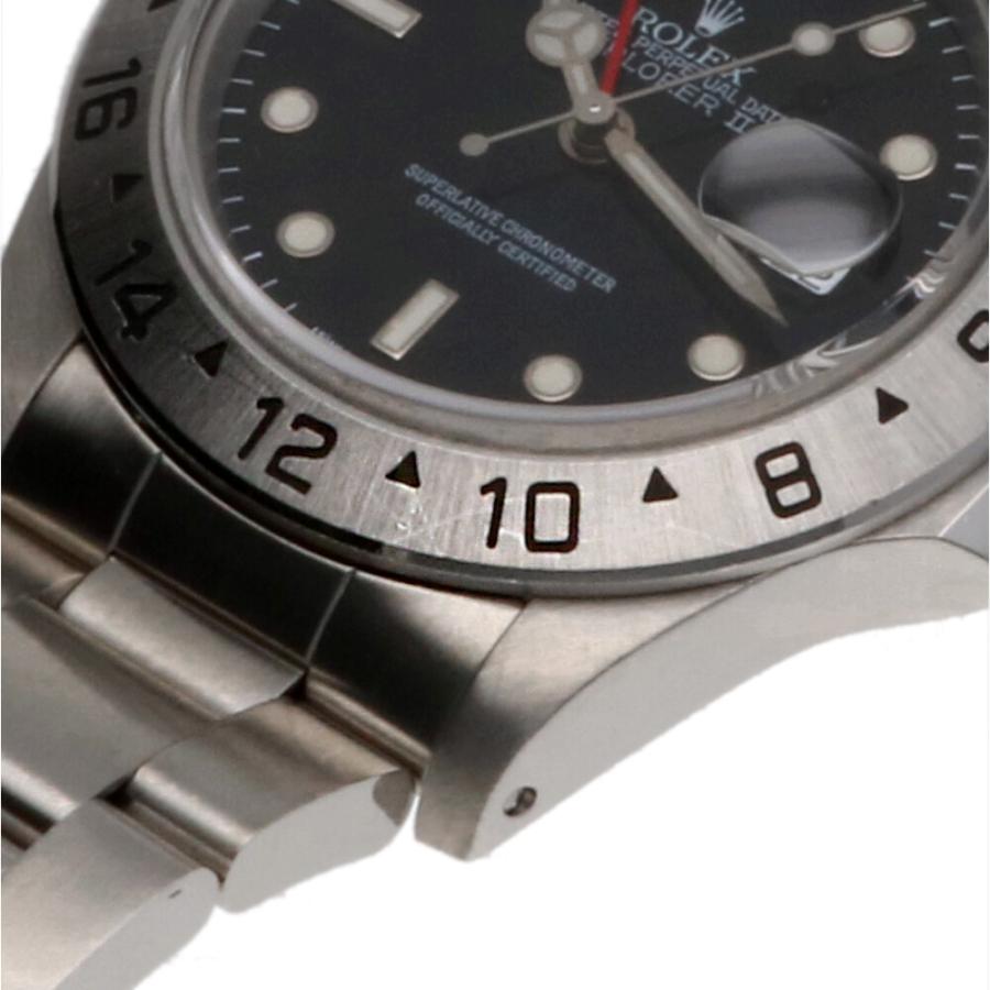 ロレックス ROLEX エクスプローラーII オイスターパーペチュアル 腕時計 16570 メンズ 中古 美品 限界値下げ祭｜rk-y｜10