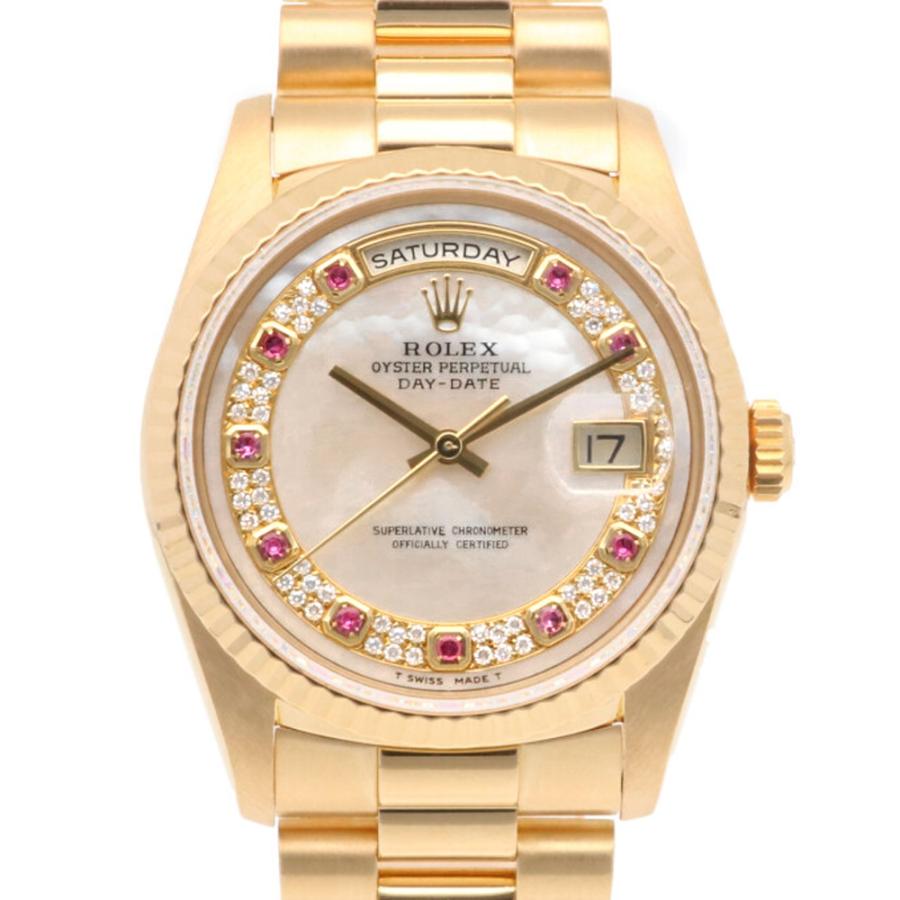 ROLEX ロレックス デイデイト オイスターパーペチュアル 腕時計 18金 