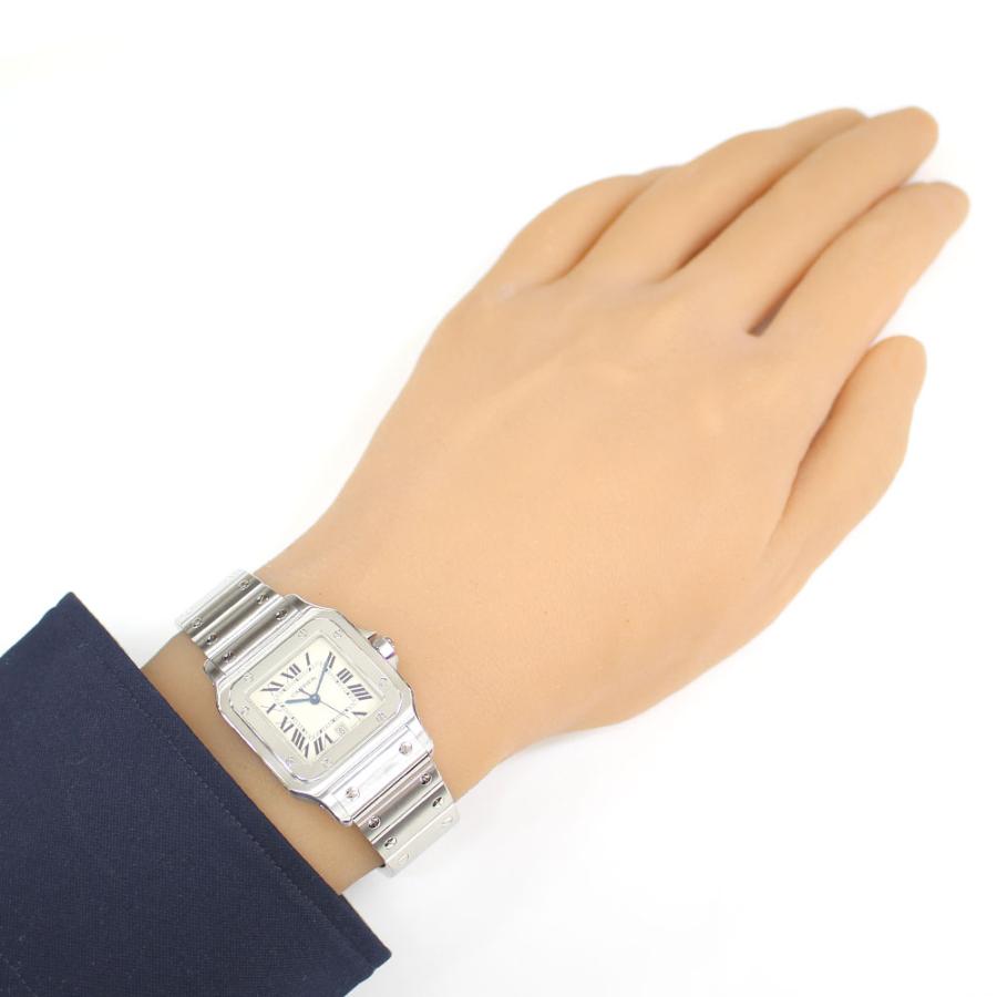 Cartier カルティエ サントスガルベLM 腕時計 時計 ステンレススチール  