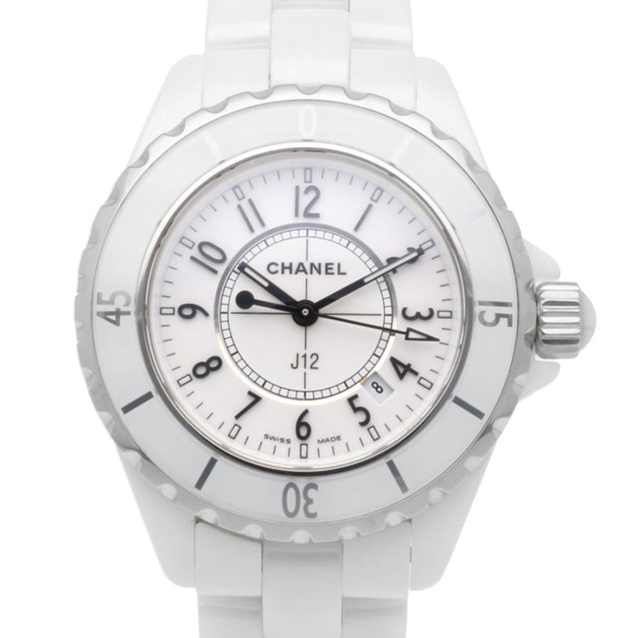 シャネル J12 腕時計 時計 ステンレススチール H0968 クオーツ レディース 1年保証 CHANEL  中古 CHANEL（シャネル） J12 腕時計 時計 ステンレススチール H0968