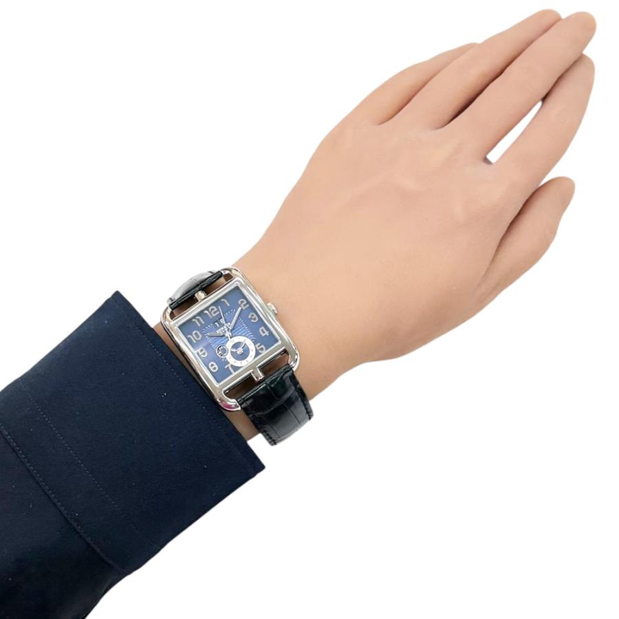 HERMES エルメス ケープコッド GMT 腕時計 時計 ステンレス
