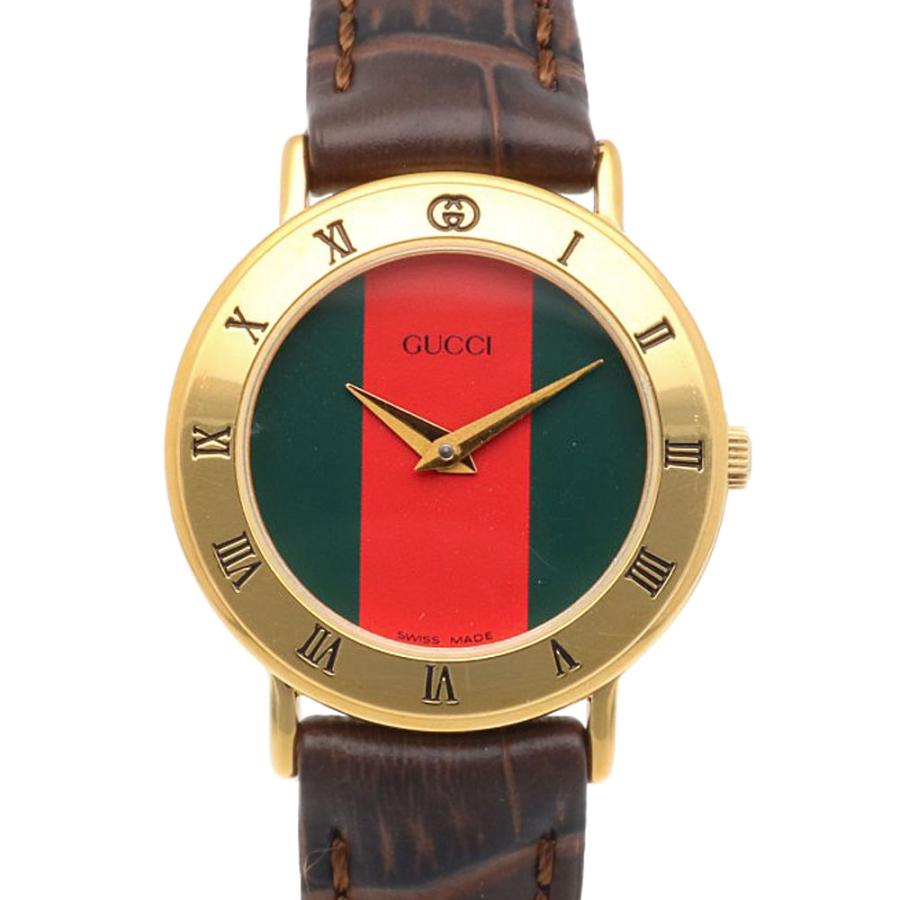稼働品 GUCCI グッチ 3000.2.L GP レディース腕時計 中古品 GUCCI（グッチ） 腕時計 GP 3000.2.L クオーツ レディース 1年保証