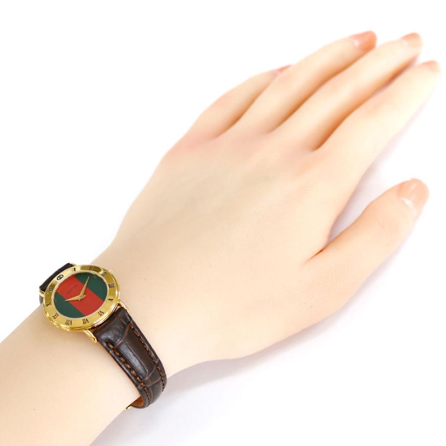 稼働品 GUCCI グッチ 3000.2.L GP レディース腕時計 中古品 GUCCI（グッチ） 腕時計 GP 3000.2.L クオーツ レディース 1年保証
