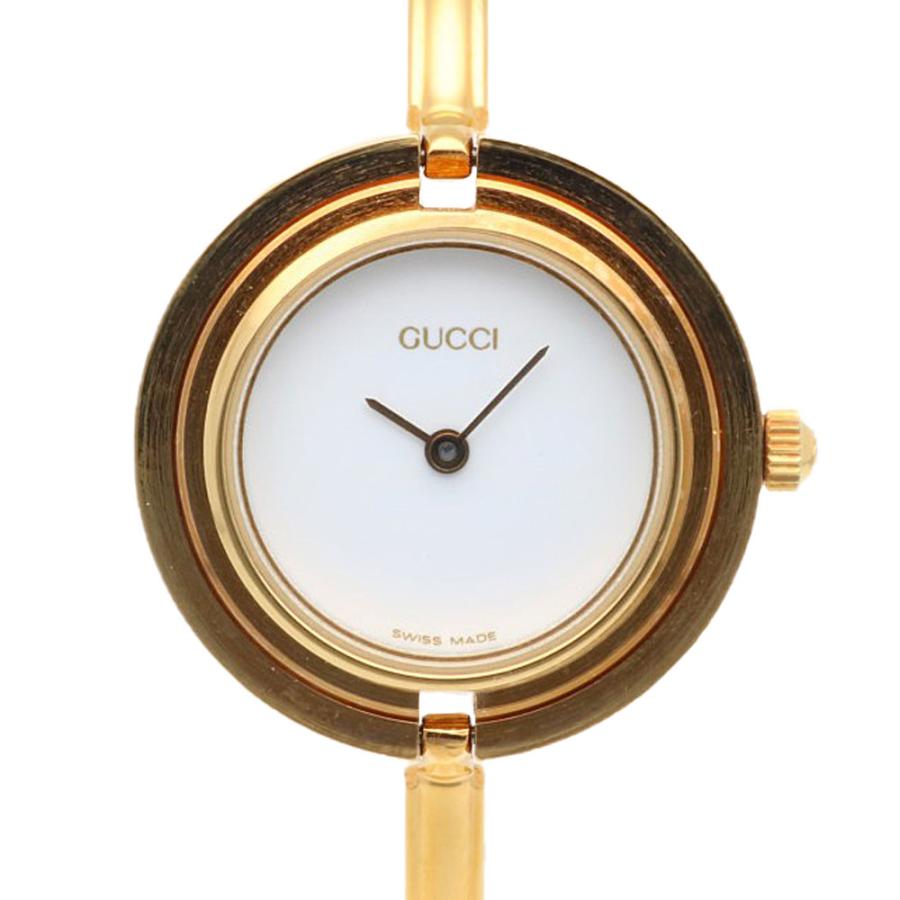 GUCCI アナログ腕時計 ゴールド　動作未確認　グッチ　レディース時計 GUCCI（グッチ） 腕時計 GP 11/12.2 クオーツ レディース 1年保証 中古