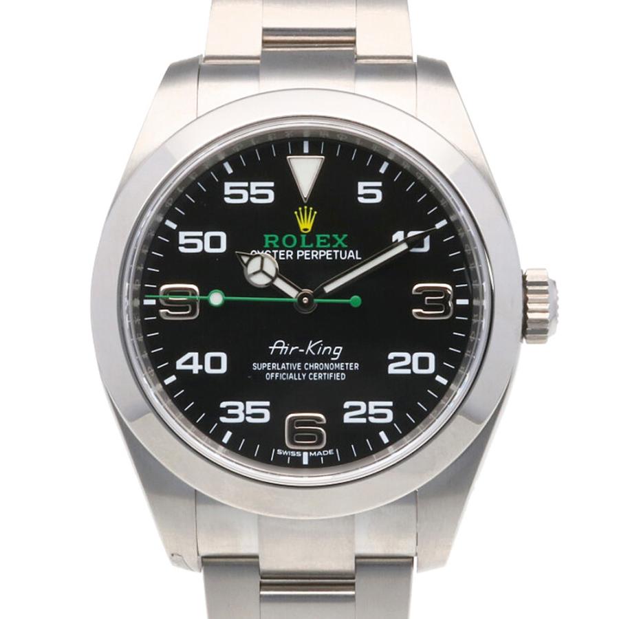 ROLEX（ロレックス） SS 腕時計 ランダム アラビア数字 エアキング