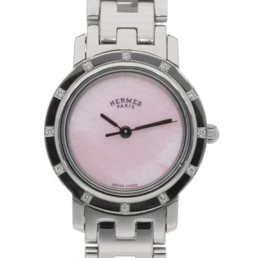 HERMES（エルメス） クリッパーナクレ 腕時計 SS CL4.230 レディース