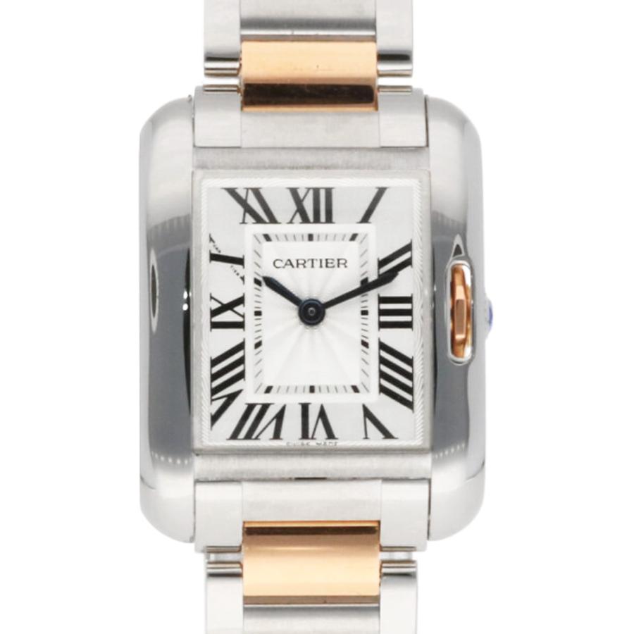 Cartier カルティエ Ss K18pg 腕時計 タンクアングレーズ Sm ステンレススチール K18ピンクゴールド シルバー ゴールド Sh 中古 Rwa R Kリサイクルキングyahoo 店 通販 Yahoo ショッピング