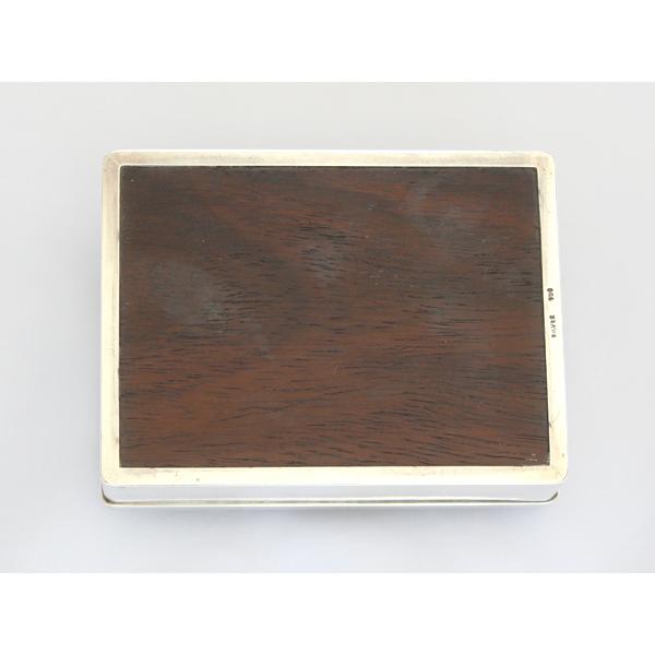 銀製 SILVER950 灰皿 菊 花柄 シガレットトレー シルバー950 中古