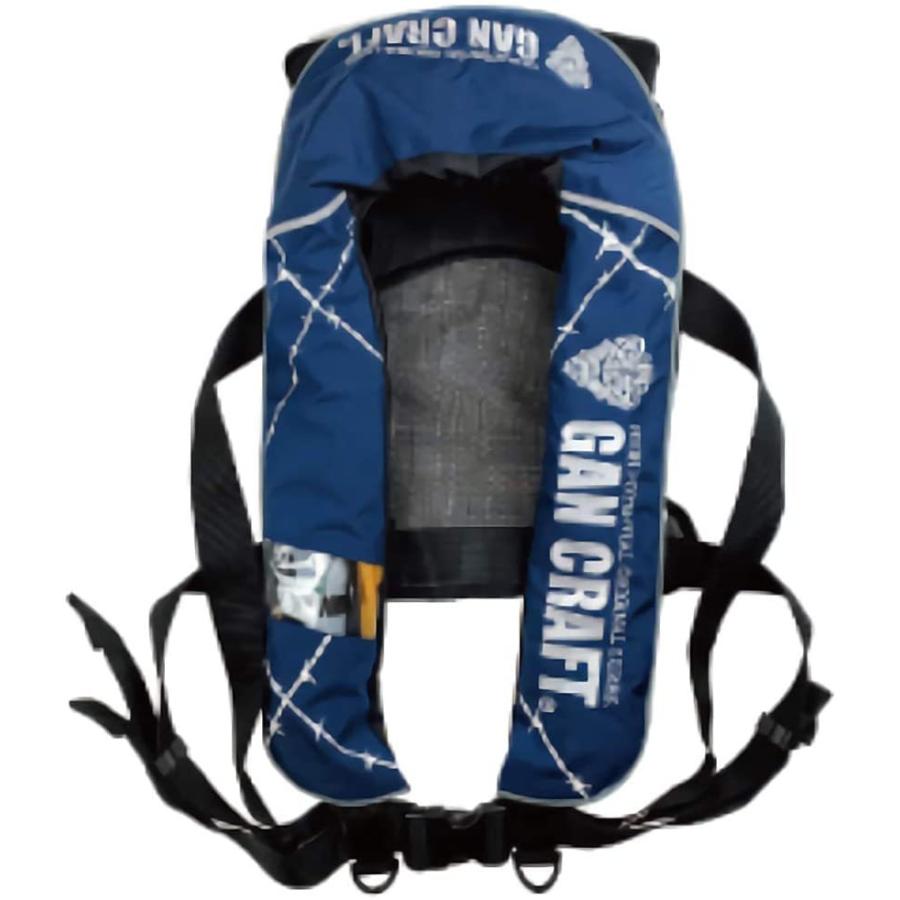 特別価格 ガンクラフトインフレータブル Craft ガンクラフト Gan ライフジャケット ネ 02 タイプa 桜マーク付 自動膨張 Gan 22rse 船 ボート Raffles Mn