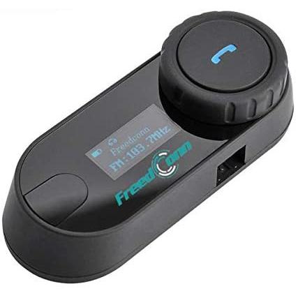 超可爱 FMラジオ対応 インカム Bluetooth 2人同時通 3人接続 インカム バイク Freedconn Hi-Fi音質 通話距離 バイク用インカム トランシーバー