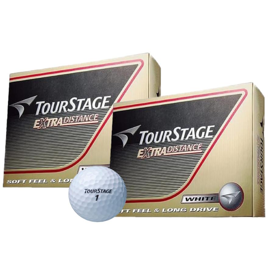 ゴルフボール ツアーステージ　エクストラディスタンス　ホワイト 6ダース BRIDGESTONE GOLF ブリヂストン BRIDGESTONE ゴルフ ボール