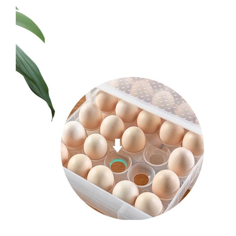 玉子収納ケース 卵入れ 卵ケース 卵入れ 1層/2層設計 30枚/60枚入れ 2種類タイプ 冷蔵庫用 卵ホルダー 卵収納ボックス 卵収納ケース 引き出｜rl-select｜11