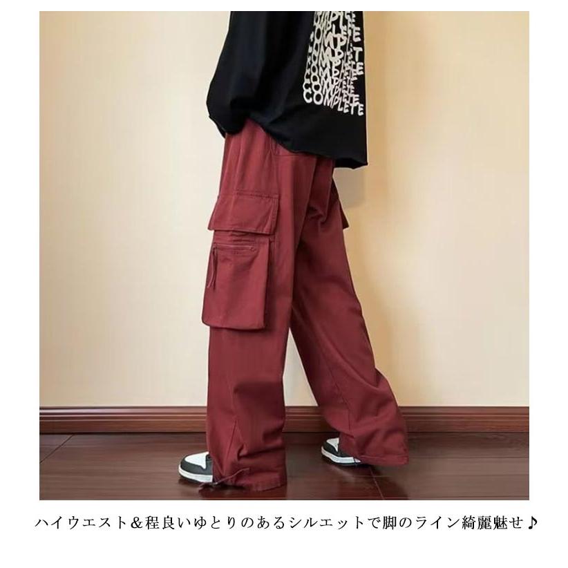 カーゴパンツ ダンス衣装 メンズ レディース ミリタリーパンツ ロングパンツ カジュアルパンツ ワークパンツ 大きいサイズ 体型カバー ベイカーパンツ |  | 13